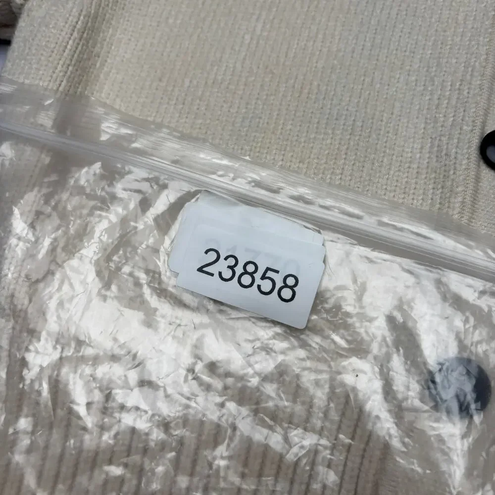 Lisa Says Gah Battenberg Cardigan Sweater Women's M/L Preppy READ - Picture 11 of 11